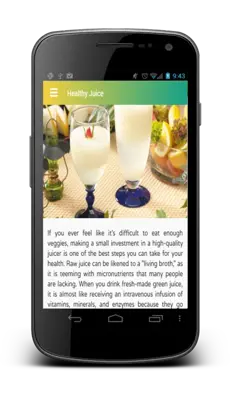 Healthy Juice android App screenshot 2