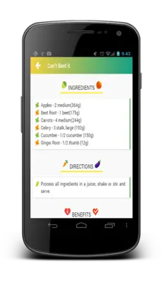 Healthy Juice android App screenshot 3